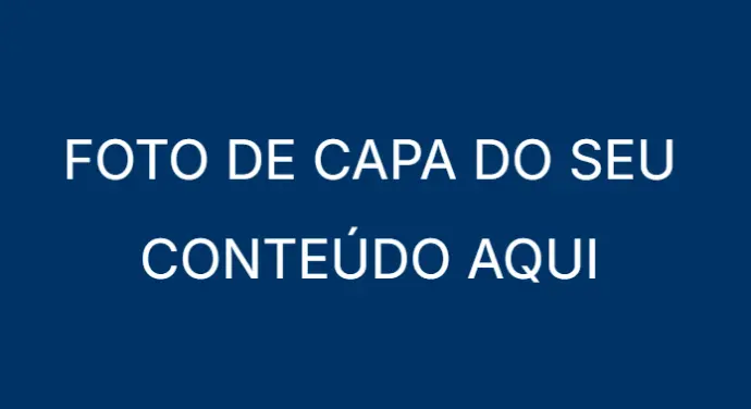Foto de capa do seu conteúdo aqui. Ilustração da Foto de Capa do seu conteúdo.
